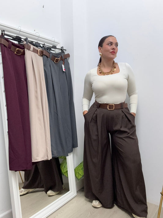 Pantalón Fluido Ancho