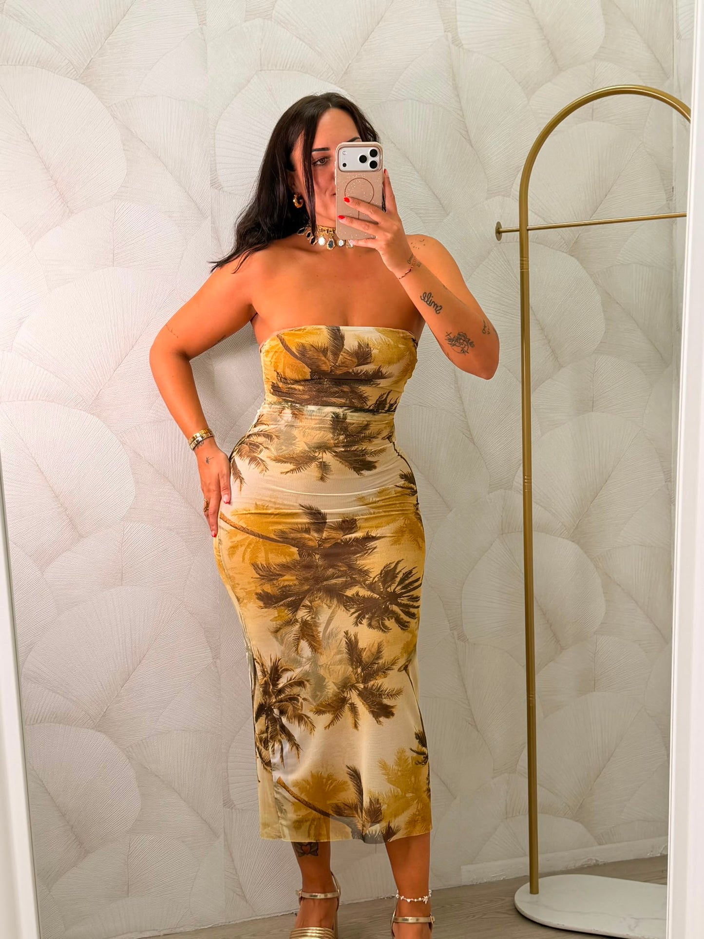 VESTIDO PALMERAS