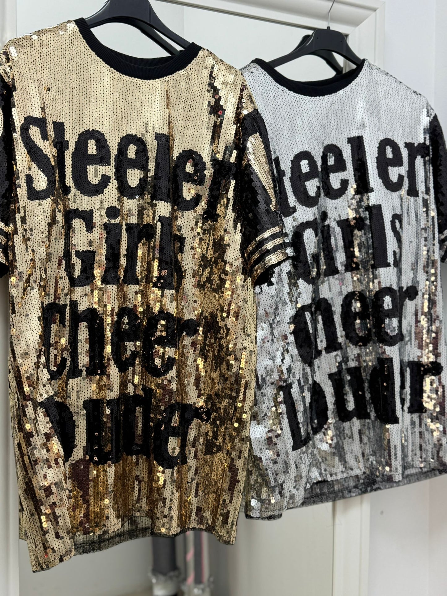 Vestido Camiseta Lentejuelas