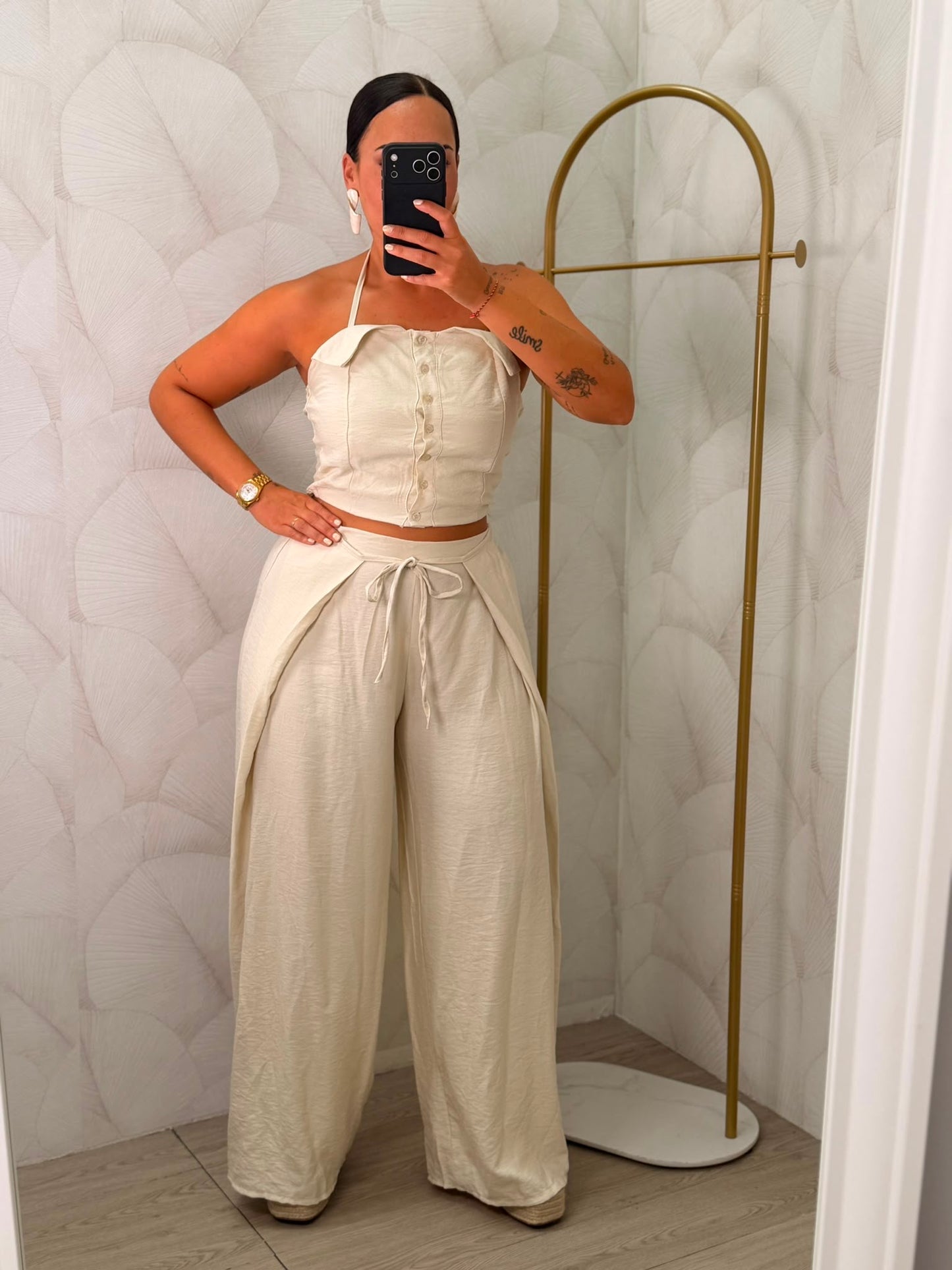 CONJUNTO TOP Y PANTALÓN
