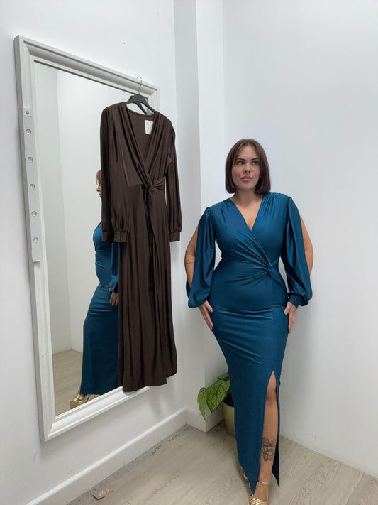 Vestido Evento Abertura Brazos