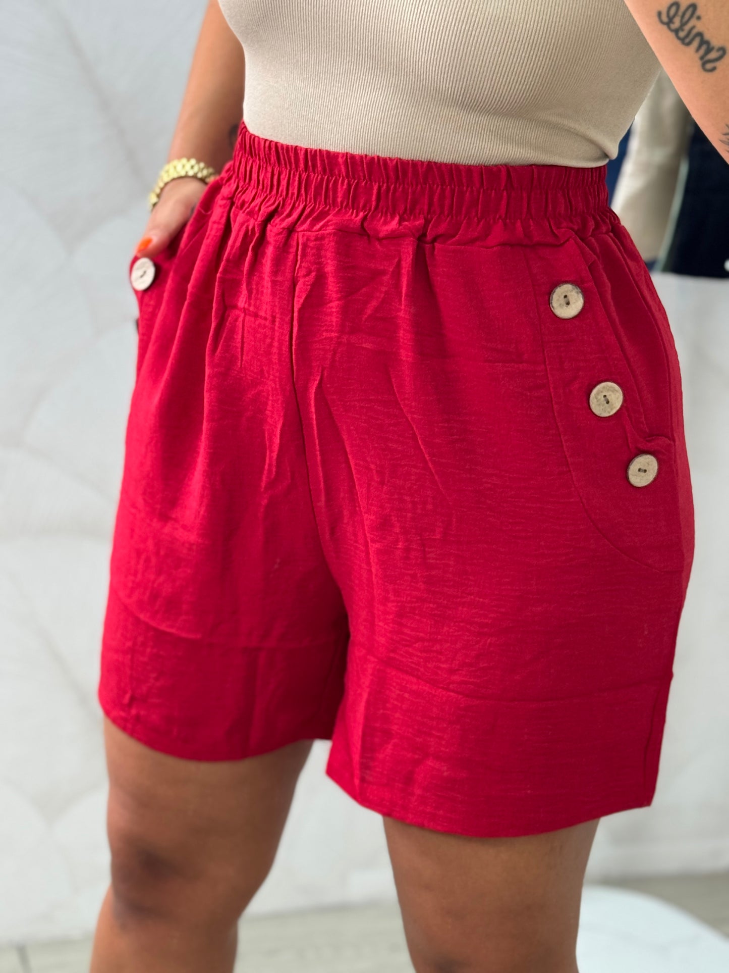 PANTALÓN CORTO BOTONES