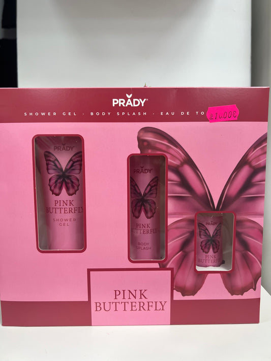Pack Butterfly Gel, Colonia y Body Splash