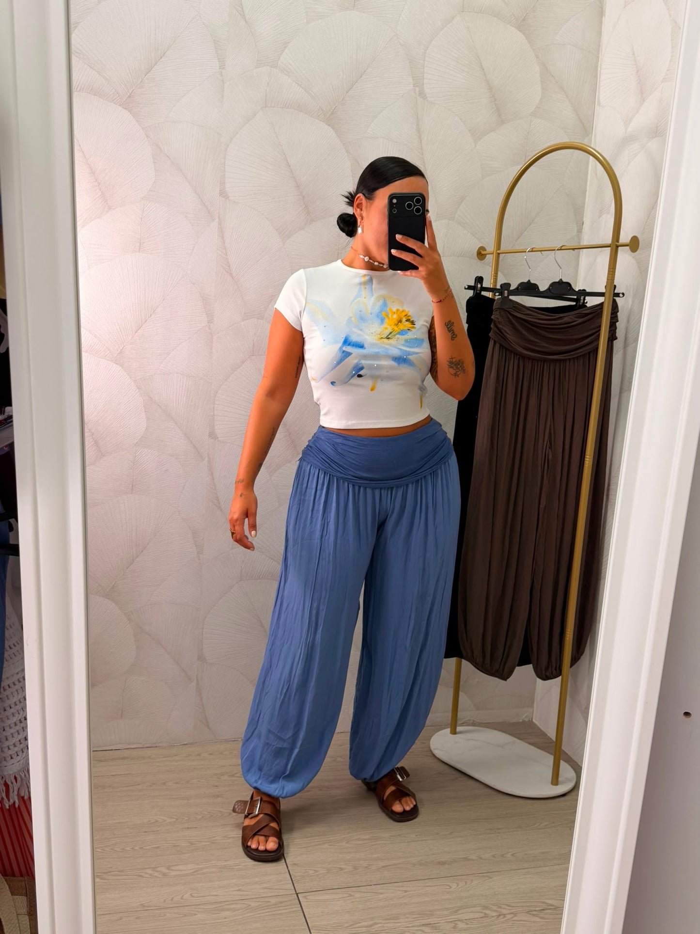 PANTALÓN FLUIDO BOMBACHO