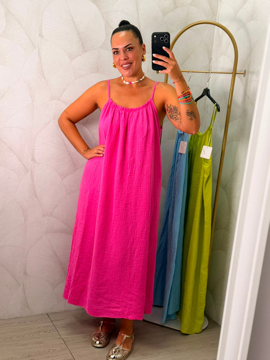 VESTIDO LISO TIRANTAS