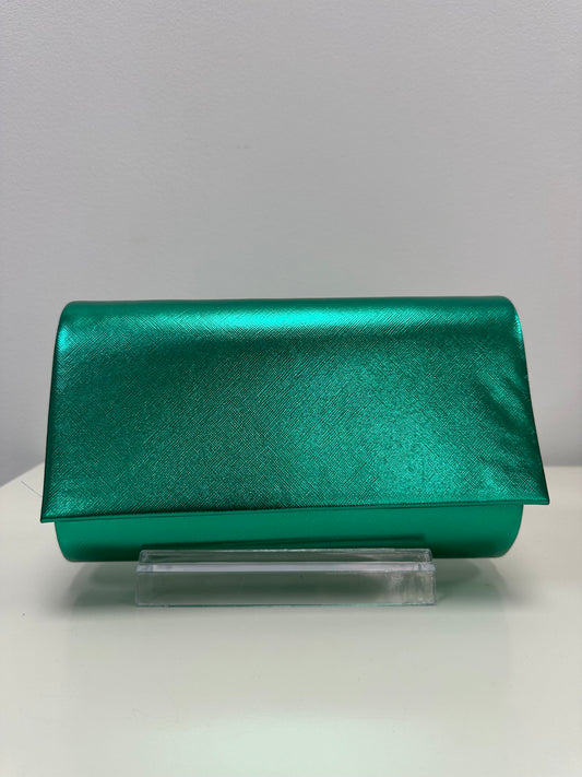 Bolso de Fiesta Verde Metalizado