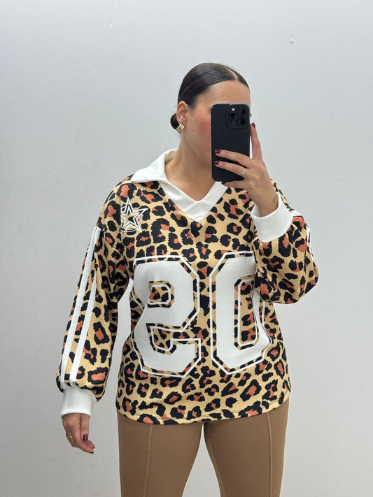 Sudadera Leopardo