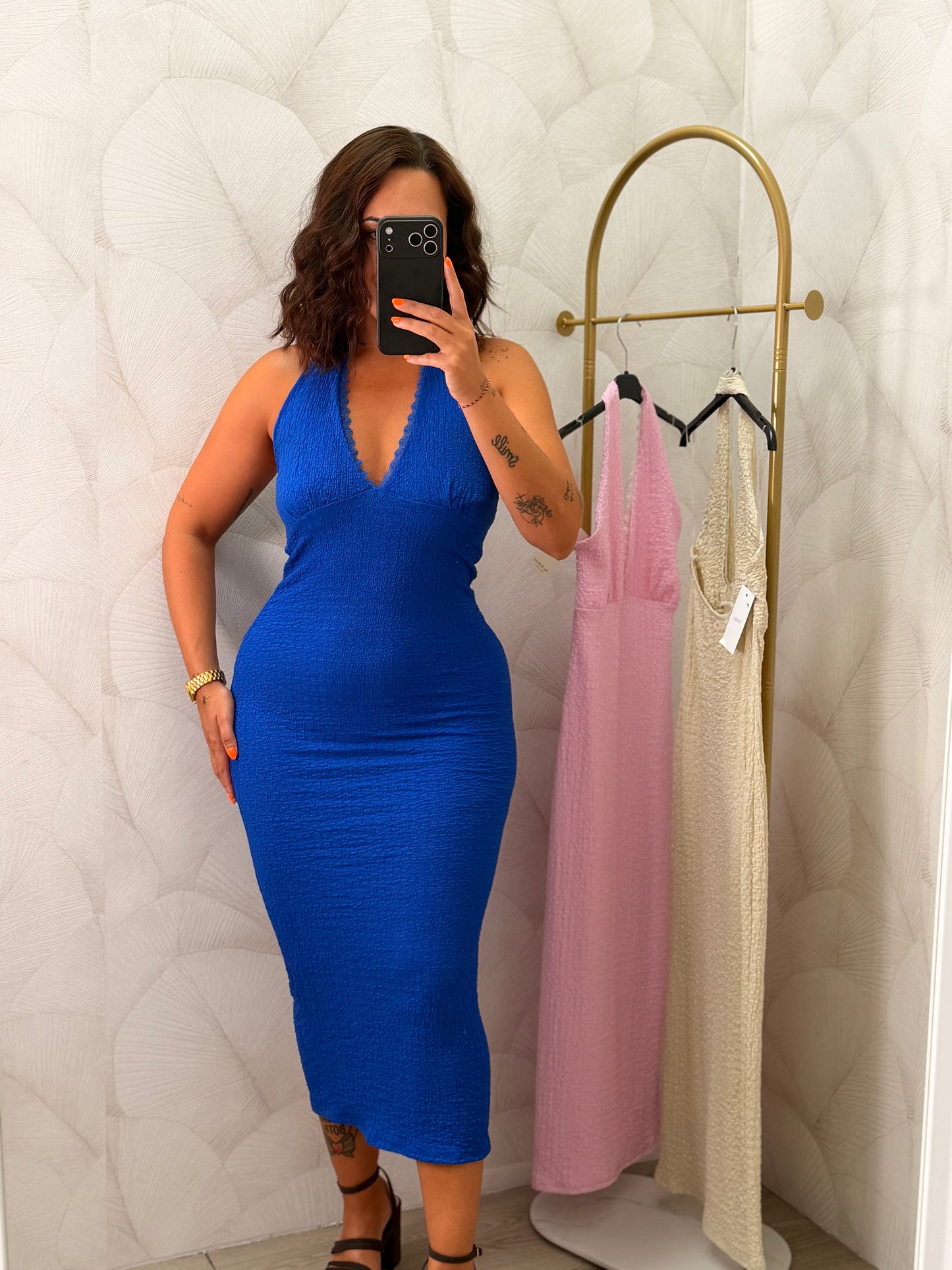 VESTIDO CREPÉ