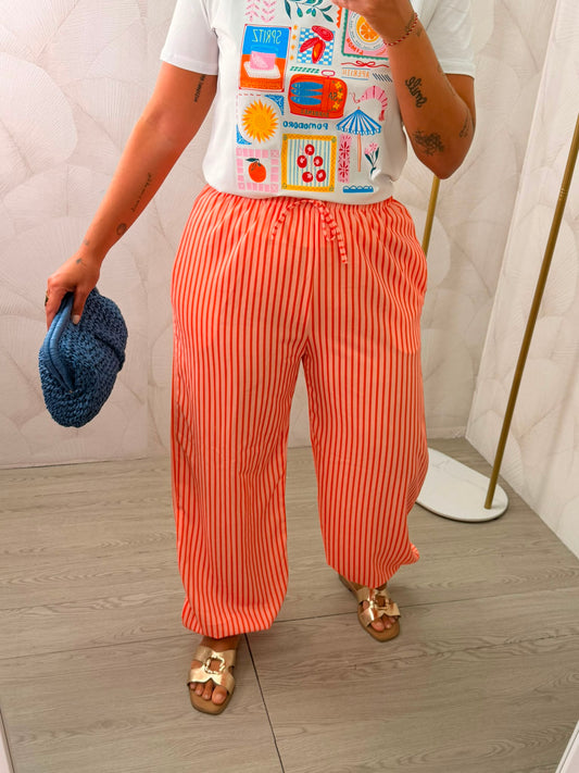 PANTALÓN RAYAS BOMBACHO