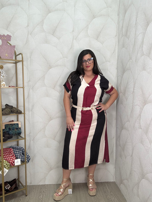 VESTIDO RAYAS