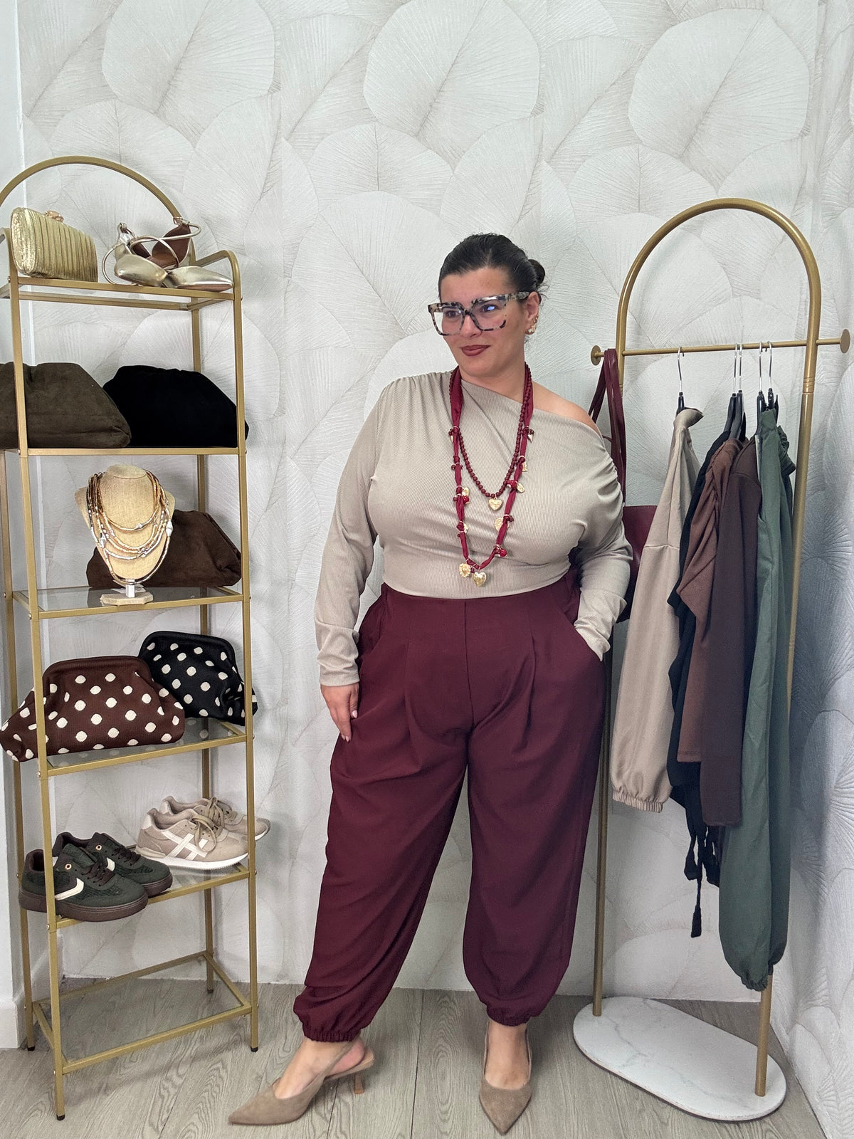 PANTALÓN PINZA BOMBACHO CURVY