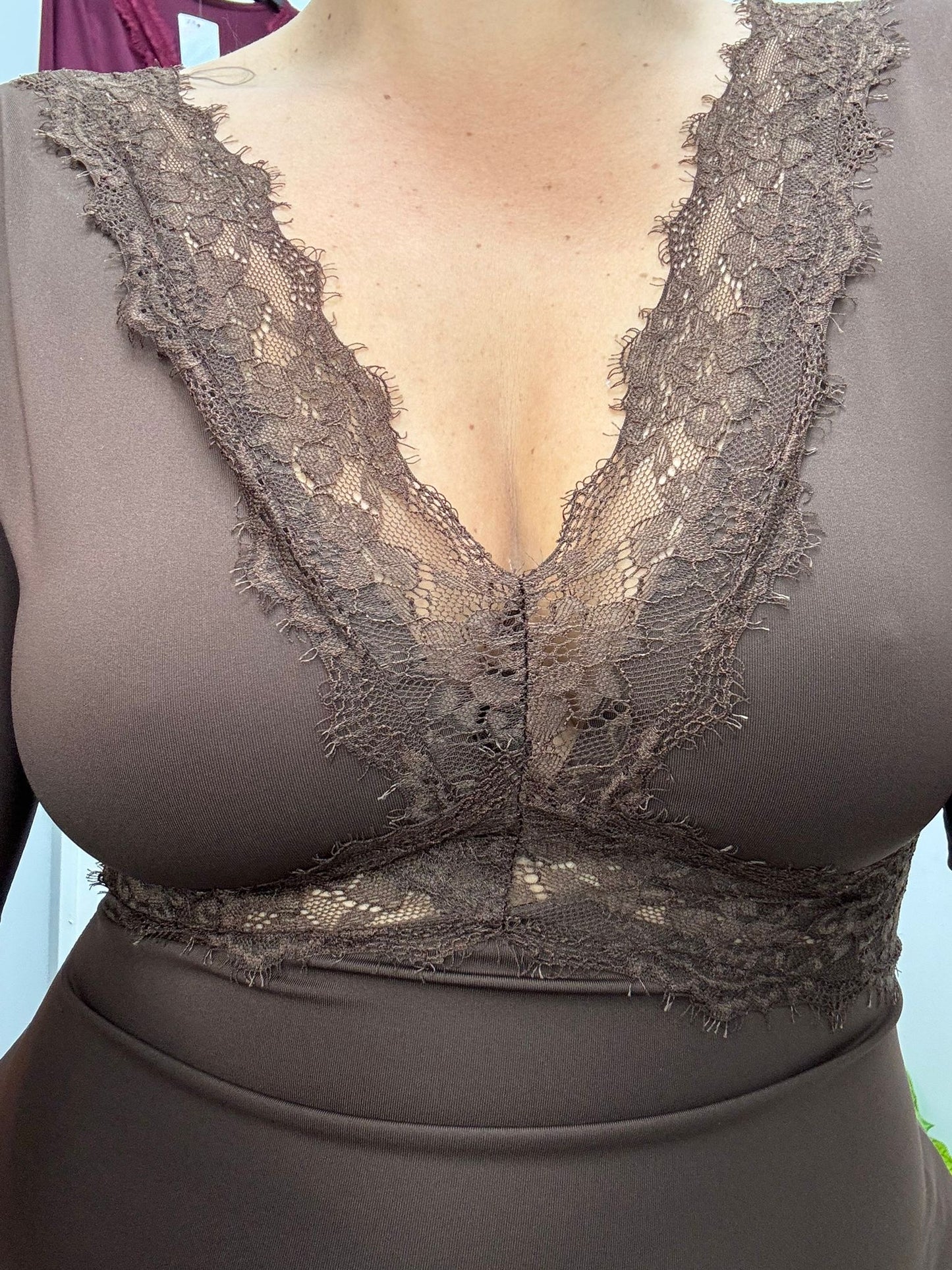 Vestido Encaje Corto