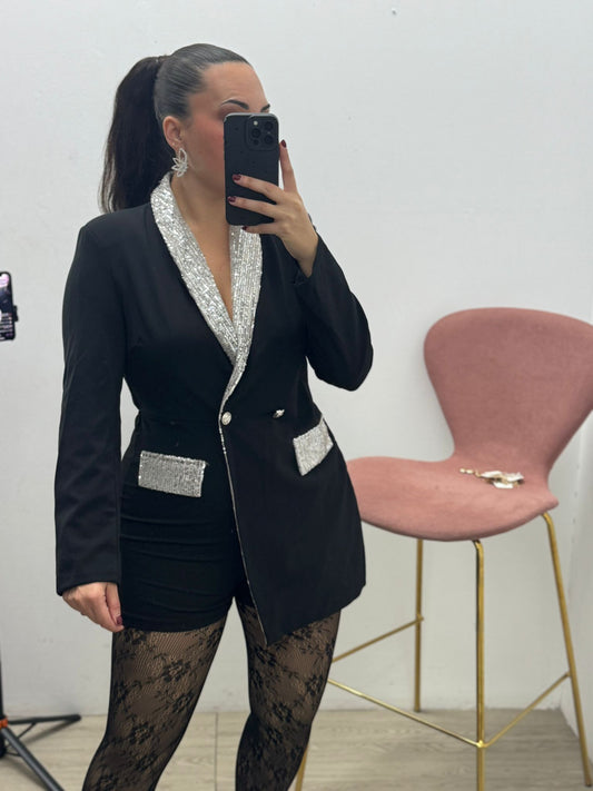 Mono Lentejuelas Champán