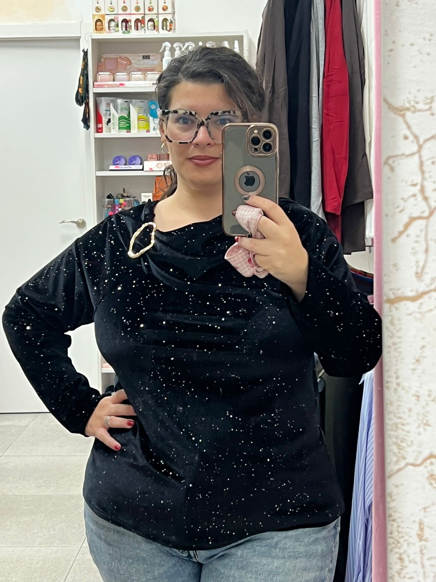 Camiseta Brillo Tercipelo