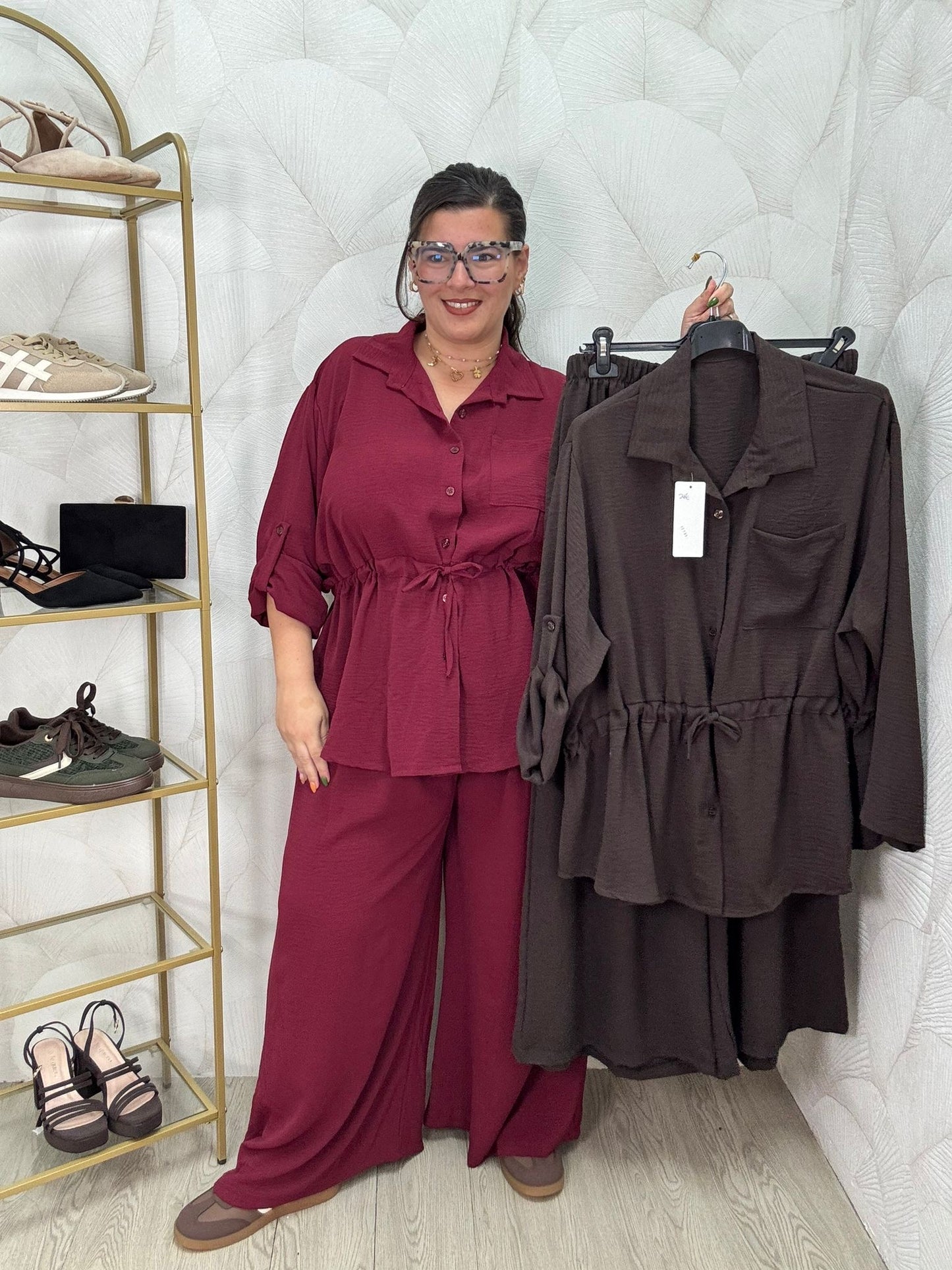 CONJUNTO CAMISA Y PANTALÓN