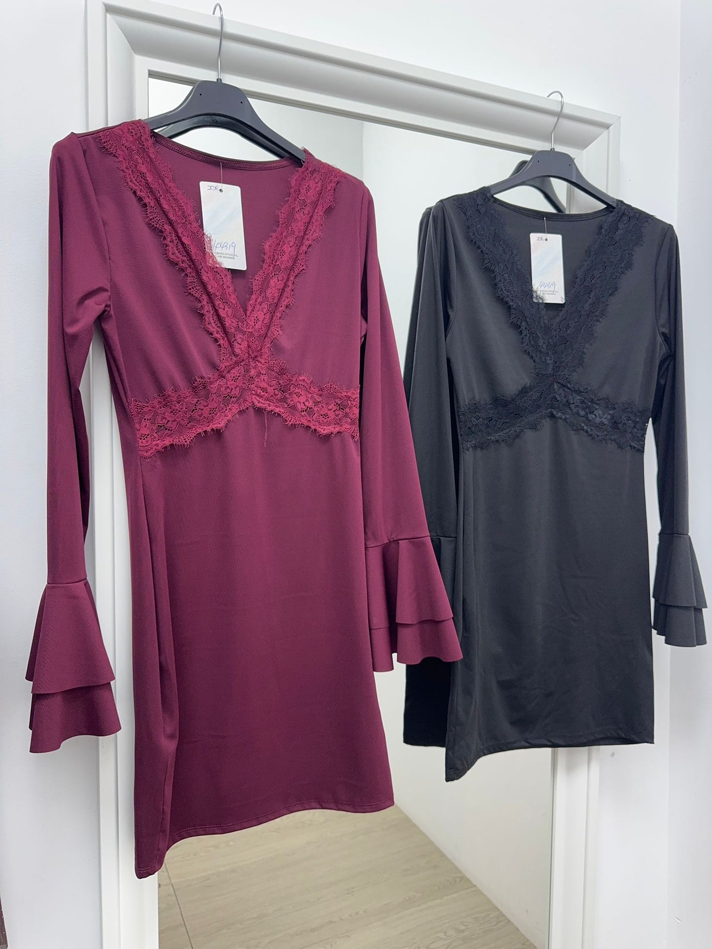 Vestido Encaje Corto