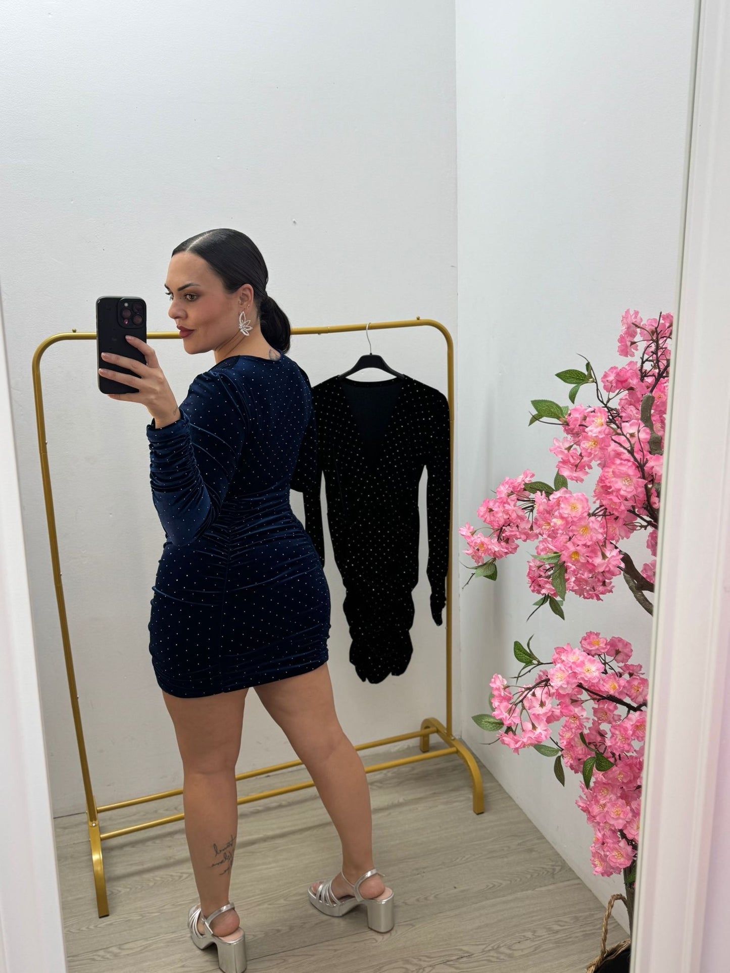 Vestido Terciopelo Brillito