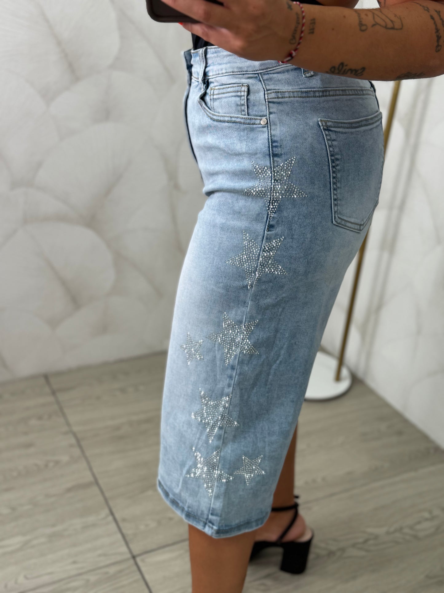 PANTALÓN VAQUERO ESTRELLAS