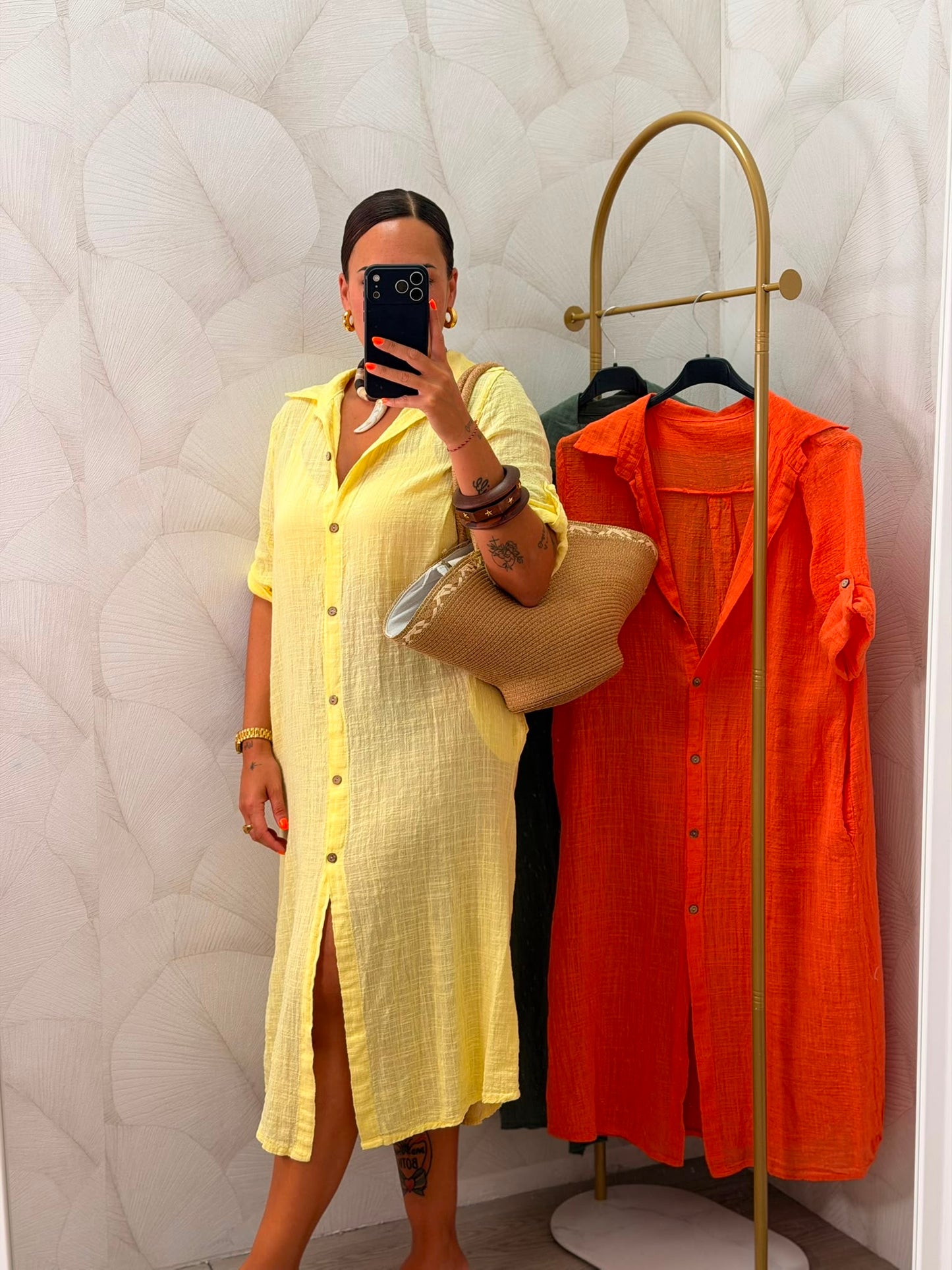 VESTIDO CAMISERO