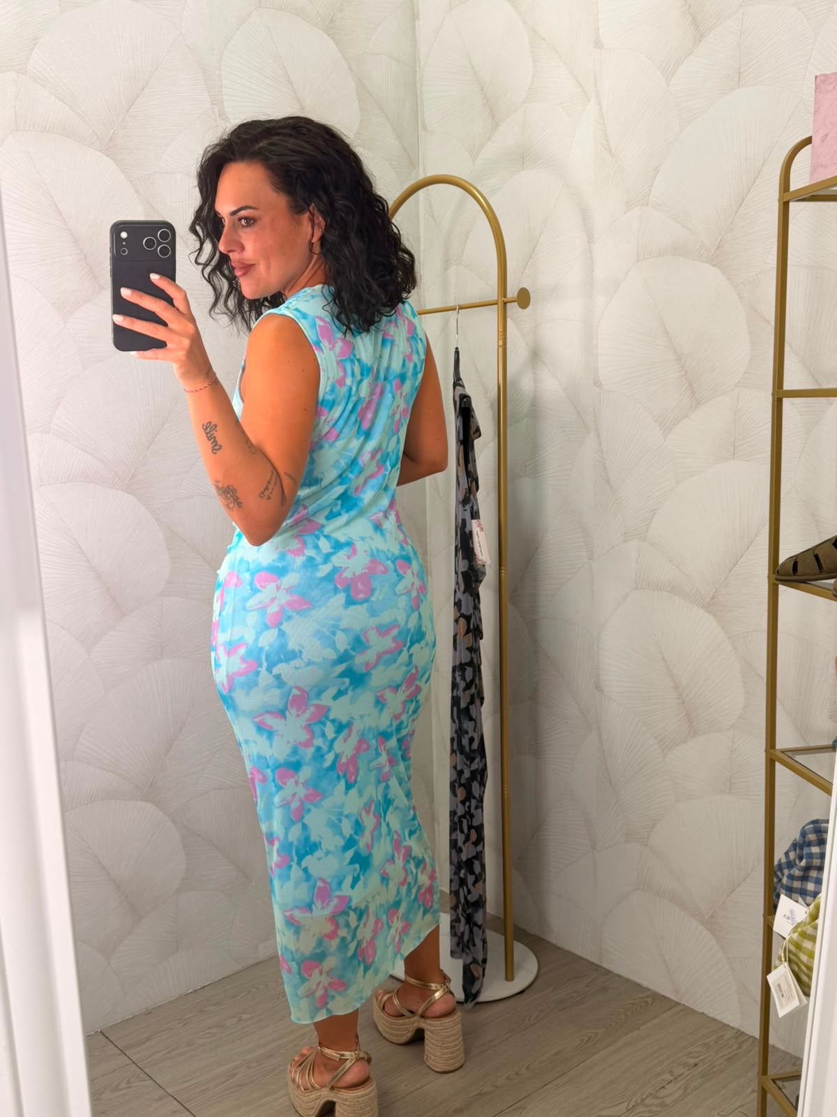 VESTIDO TUL ESTAMPADO