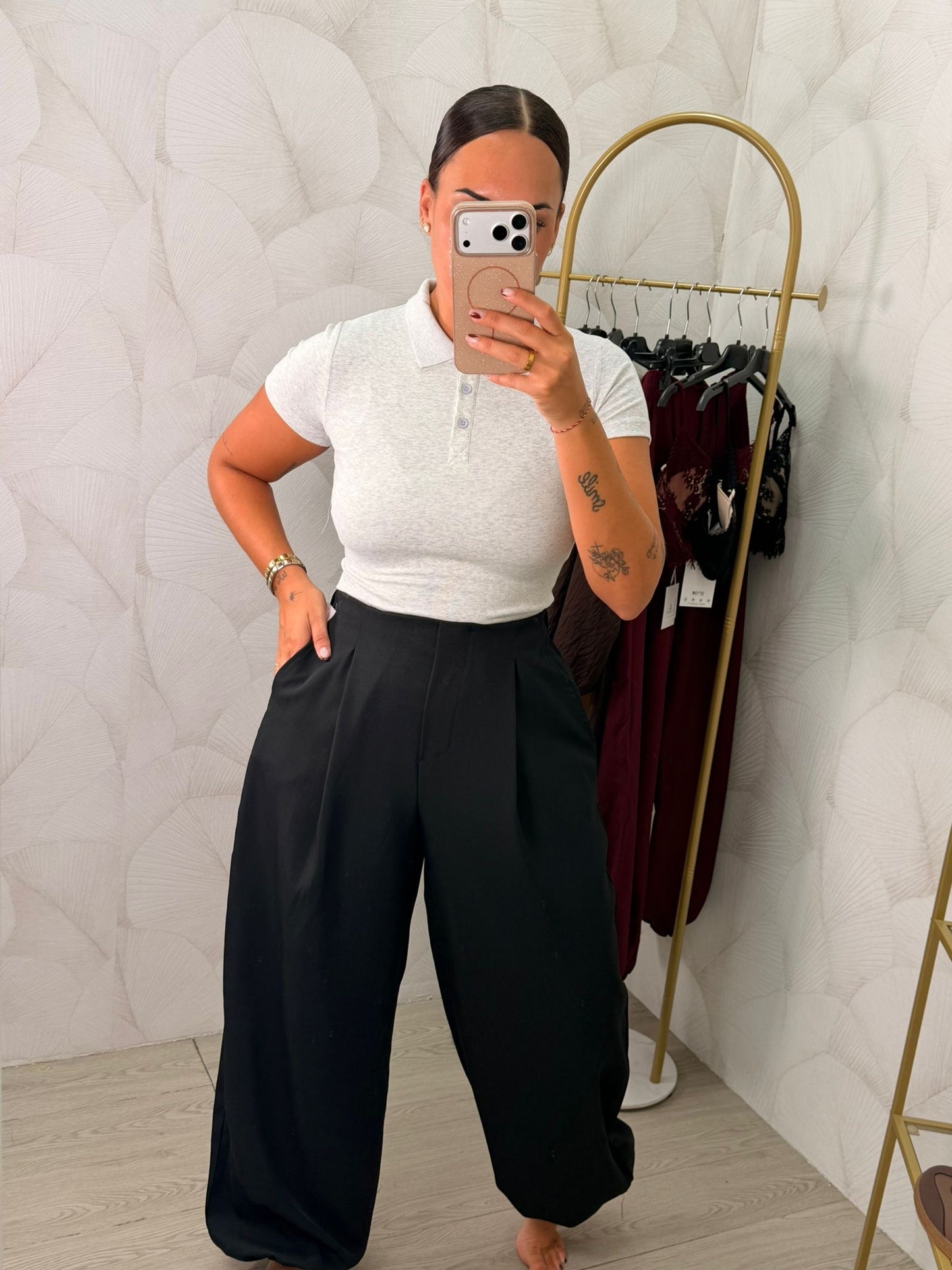 PANTALÓN PINZAS BOMBACHO