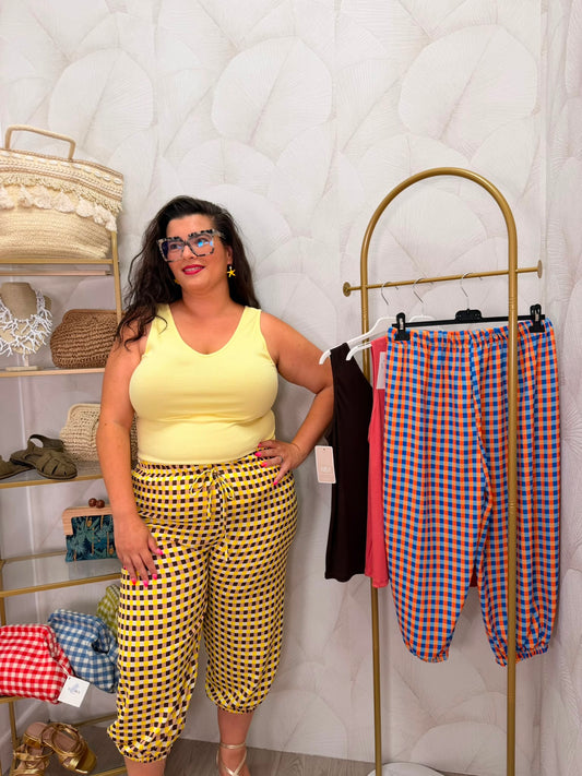 PANTALÓN CUADROS VICHY