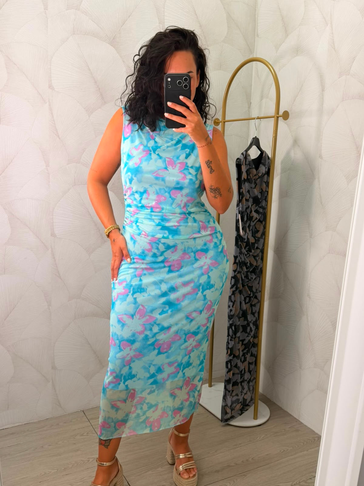 VESTIDO TUL ESTAMPADO