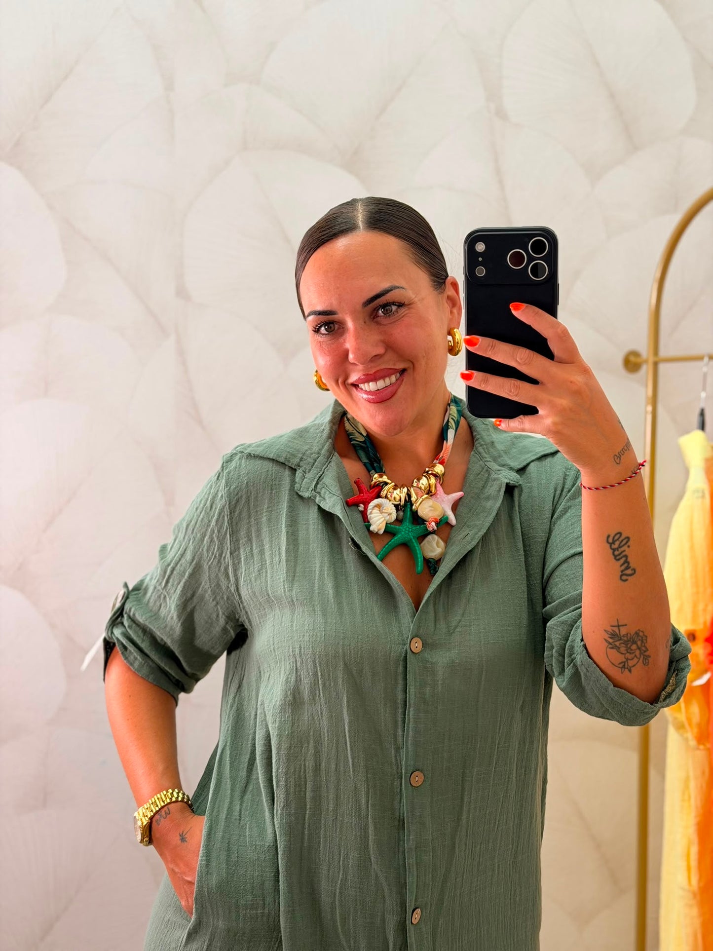 VESTIDO CAMISERO