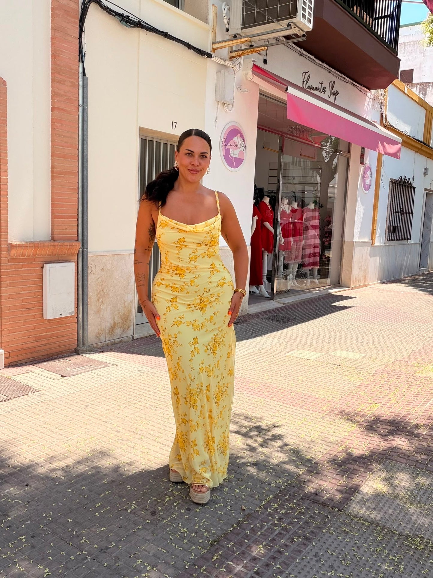 VESTIDO AMARILLO