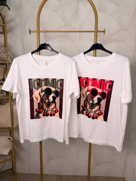 CAMISETA PERRITO ICONIC