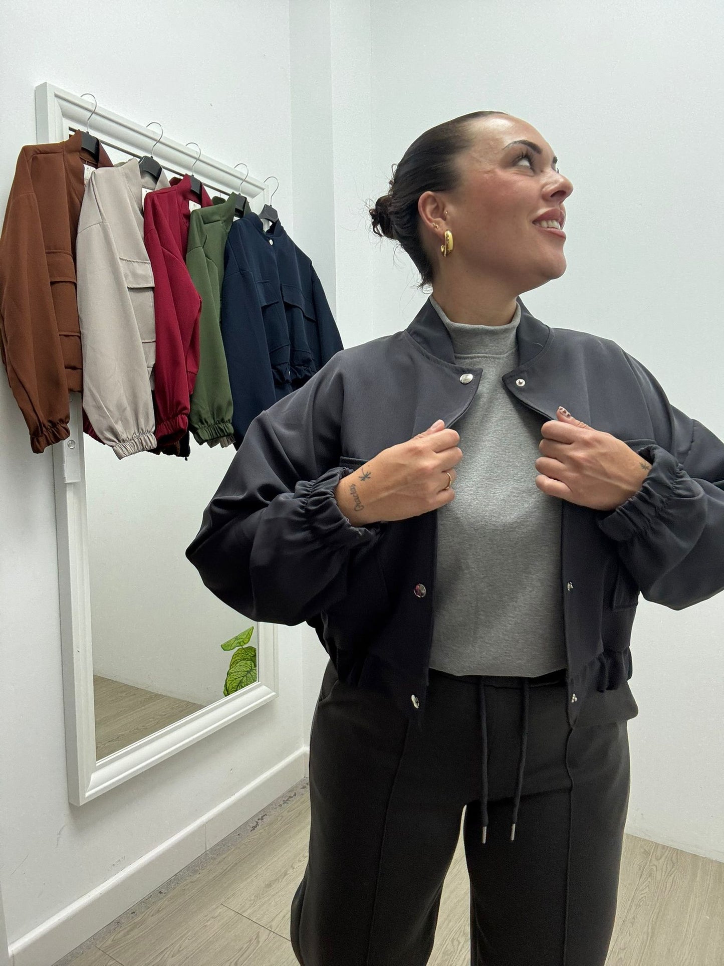 Chaqueta Bomber