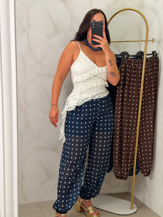 TOP ENCAJE PICO
