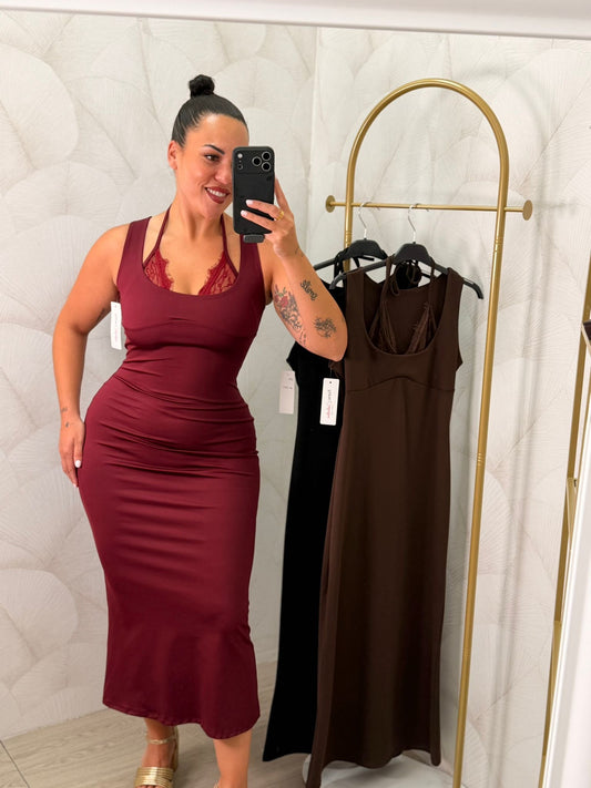 VESTIDO ENCAJE
