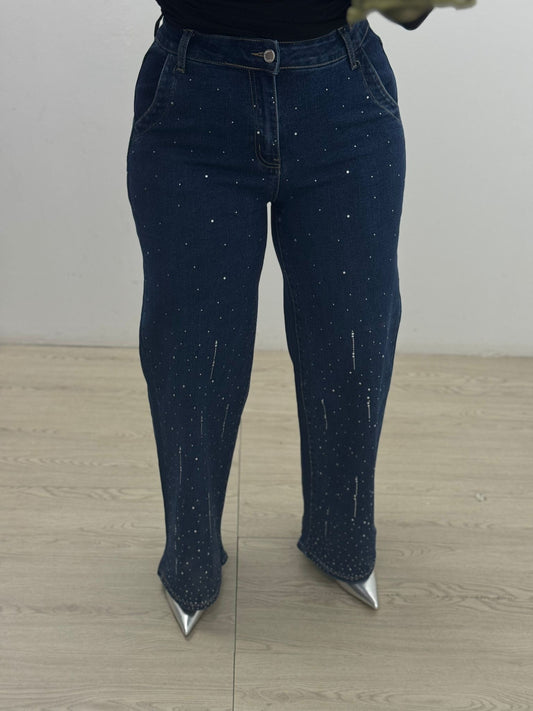 Pantalón Vaquero brillo