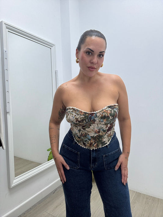 Top Corpiño Estampado