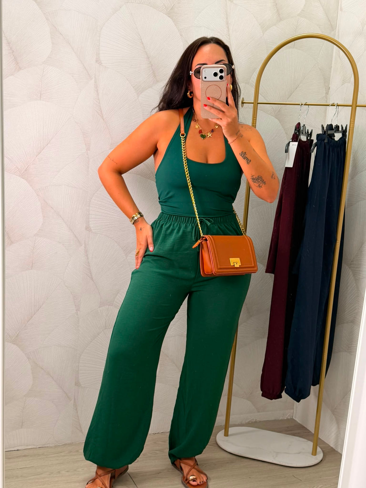 PANTALÓN BOMBACHO LISO