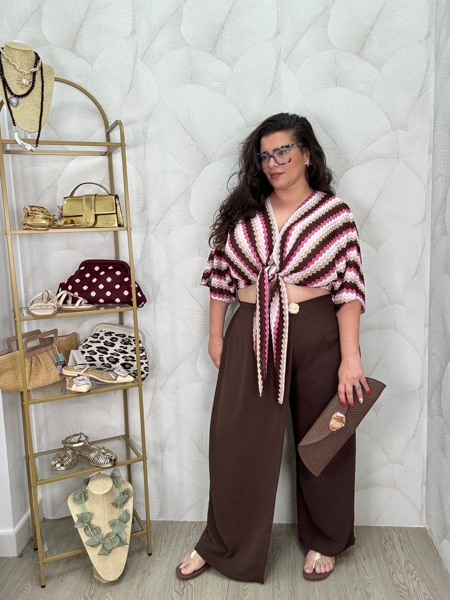 TOP ESTAMPADO HILO