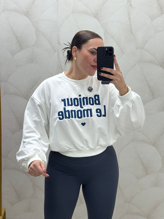 Sudadera Bonjour