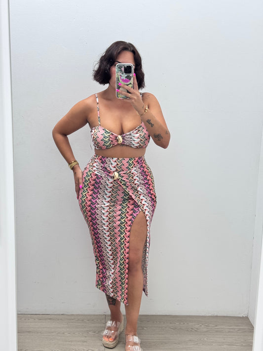 Conjunto colores hebilla redonda