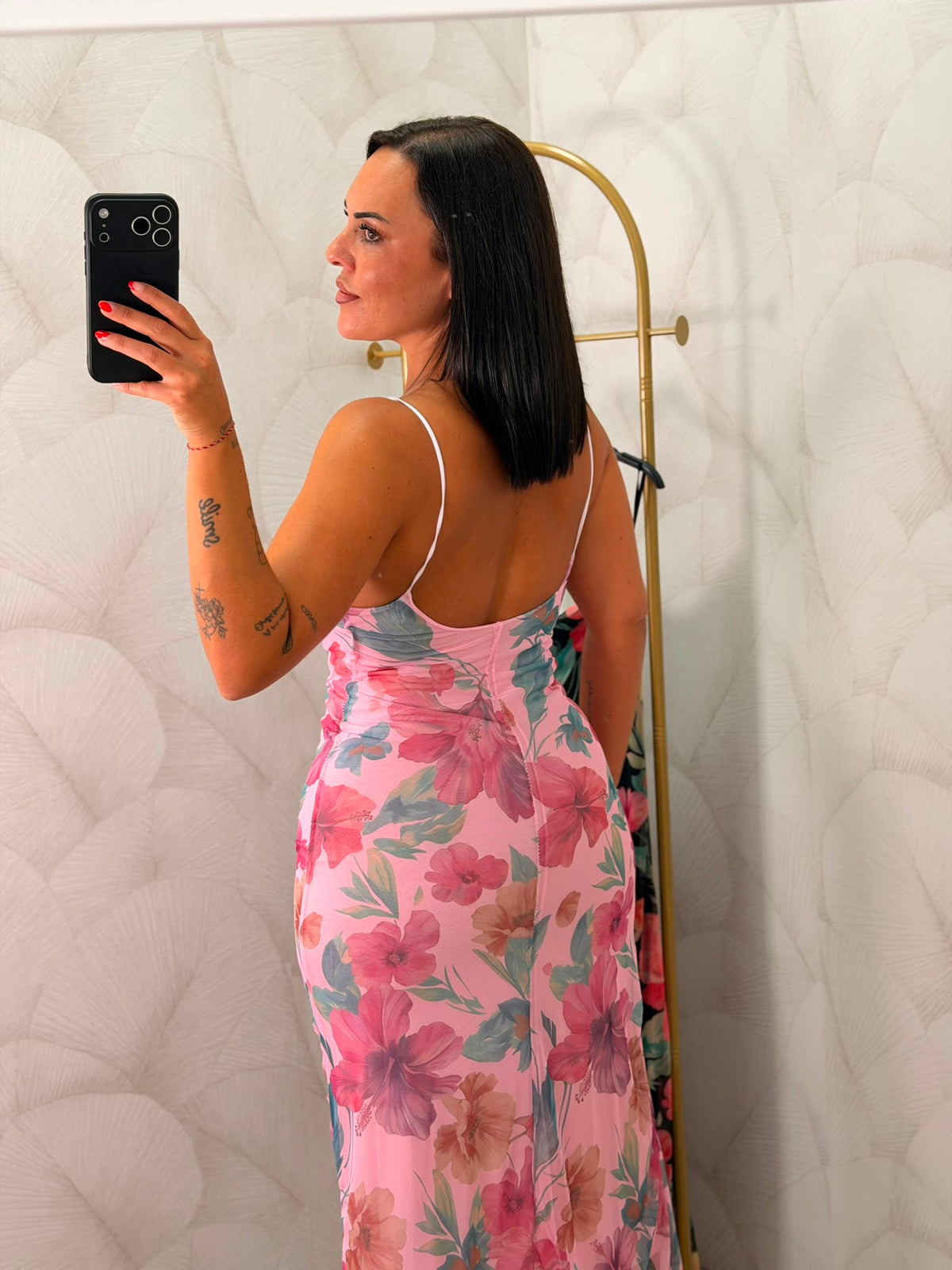 VESTIDO TUL FLORES