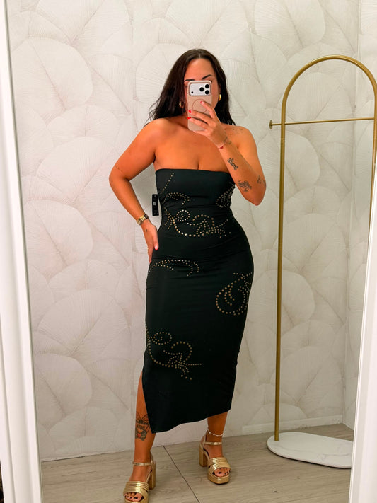 VESTIDO TACHUELAS
