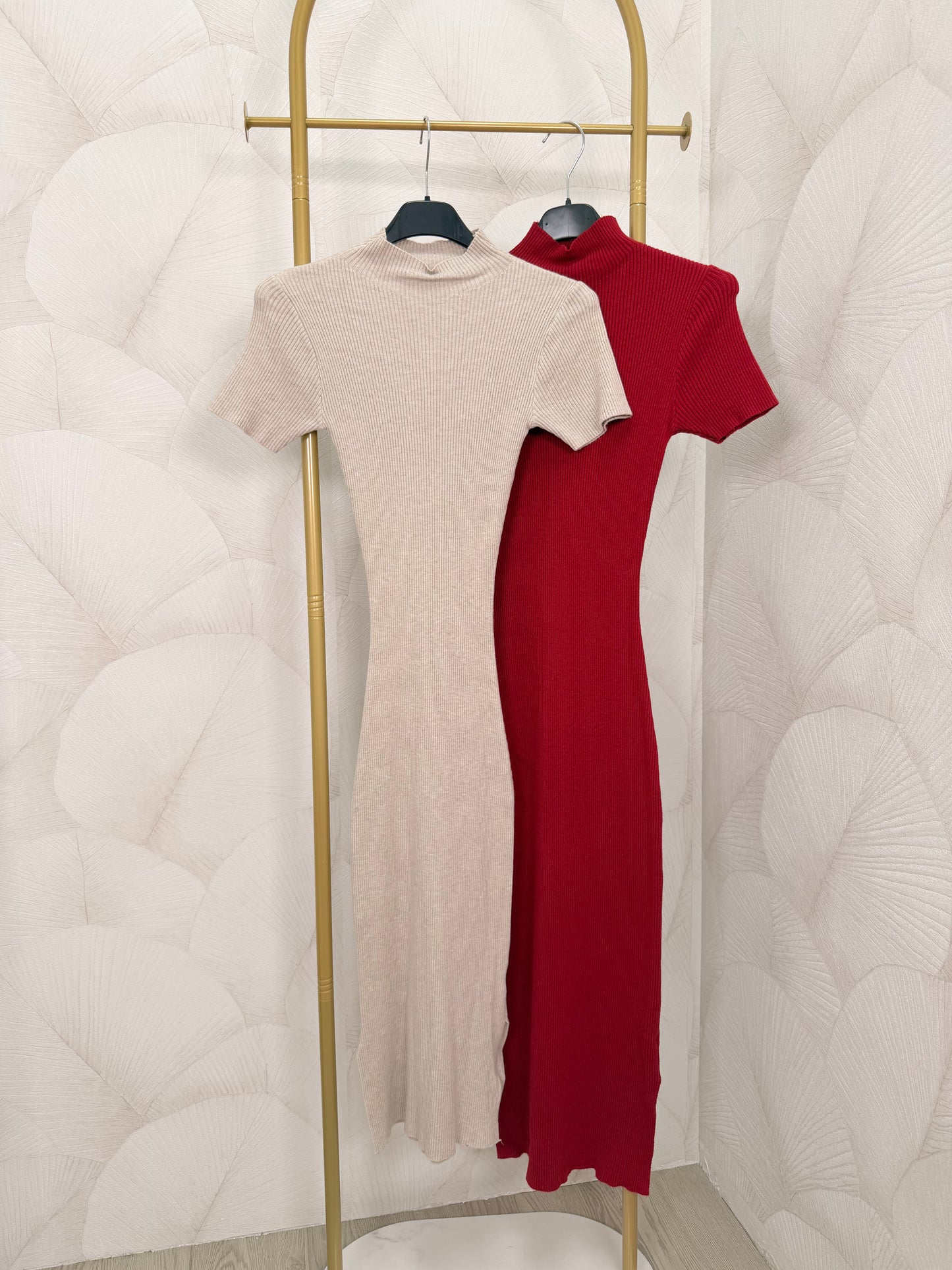VESTIDO MIDI PUNTO