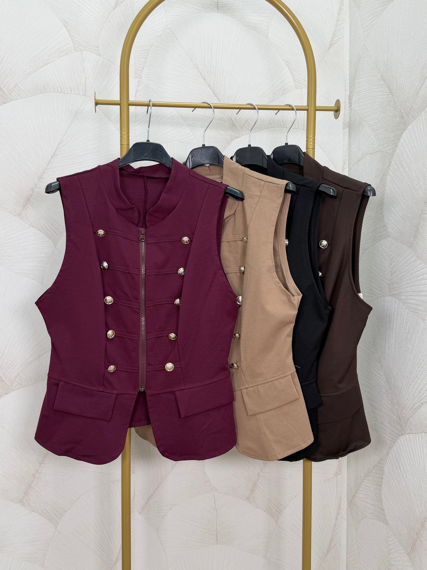 TOP CHALEQUILLO BOTONES