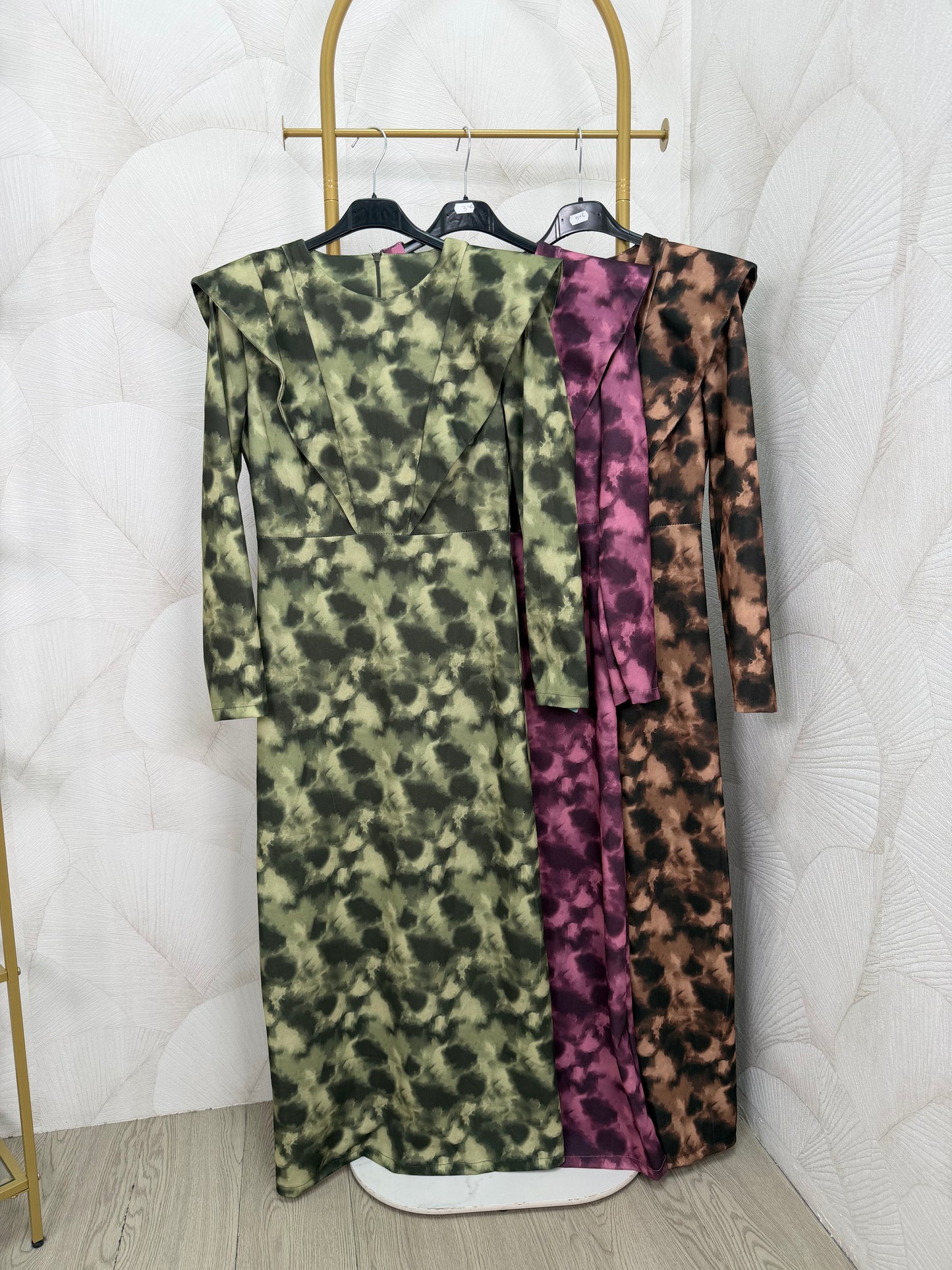 VESTIDO MIDI ESTAMPADO