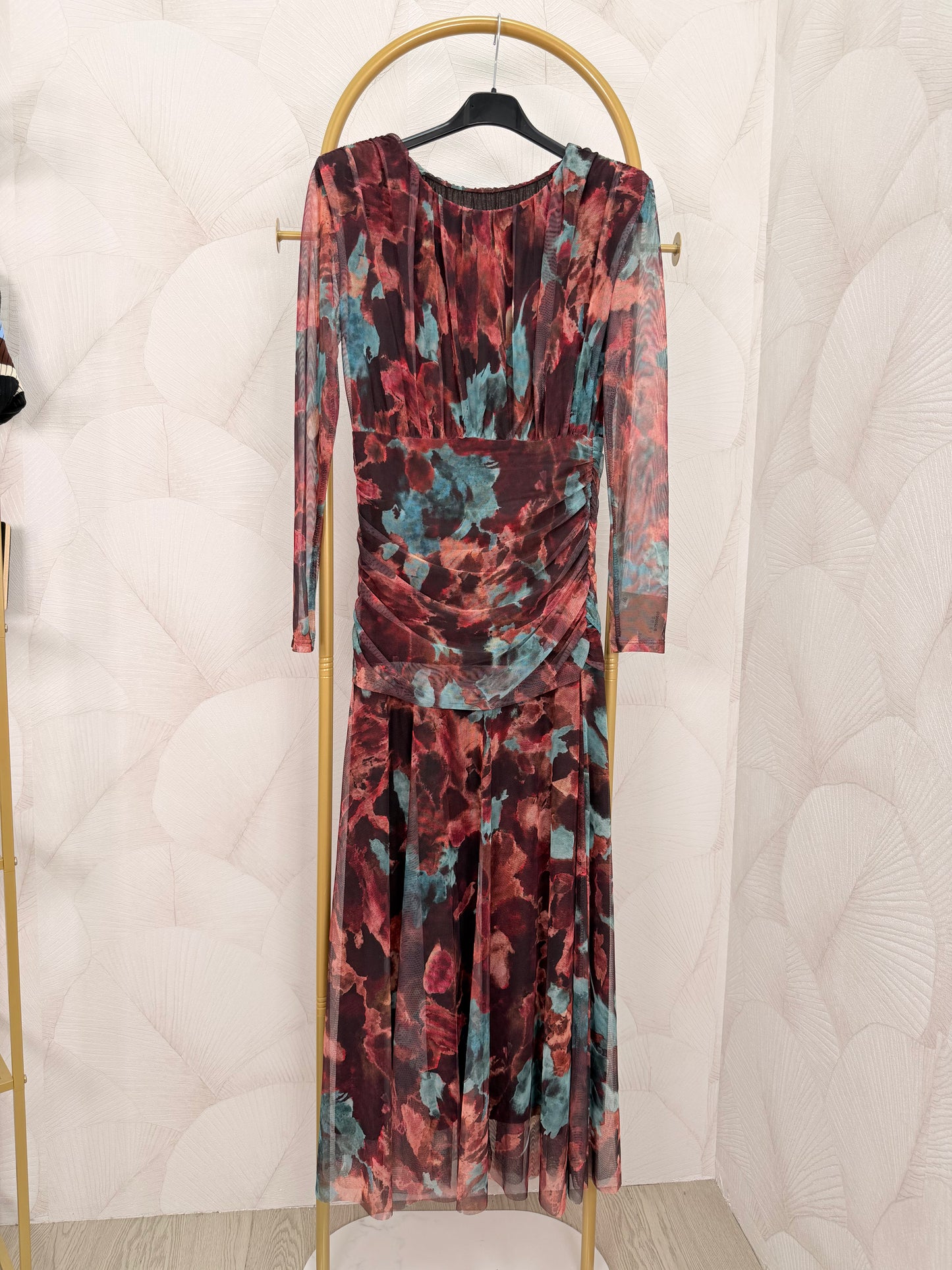 VESTIDO TUL ESTAMPADO
