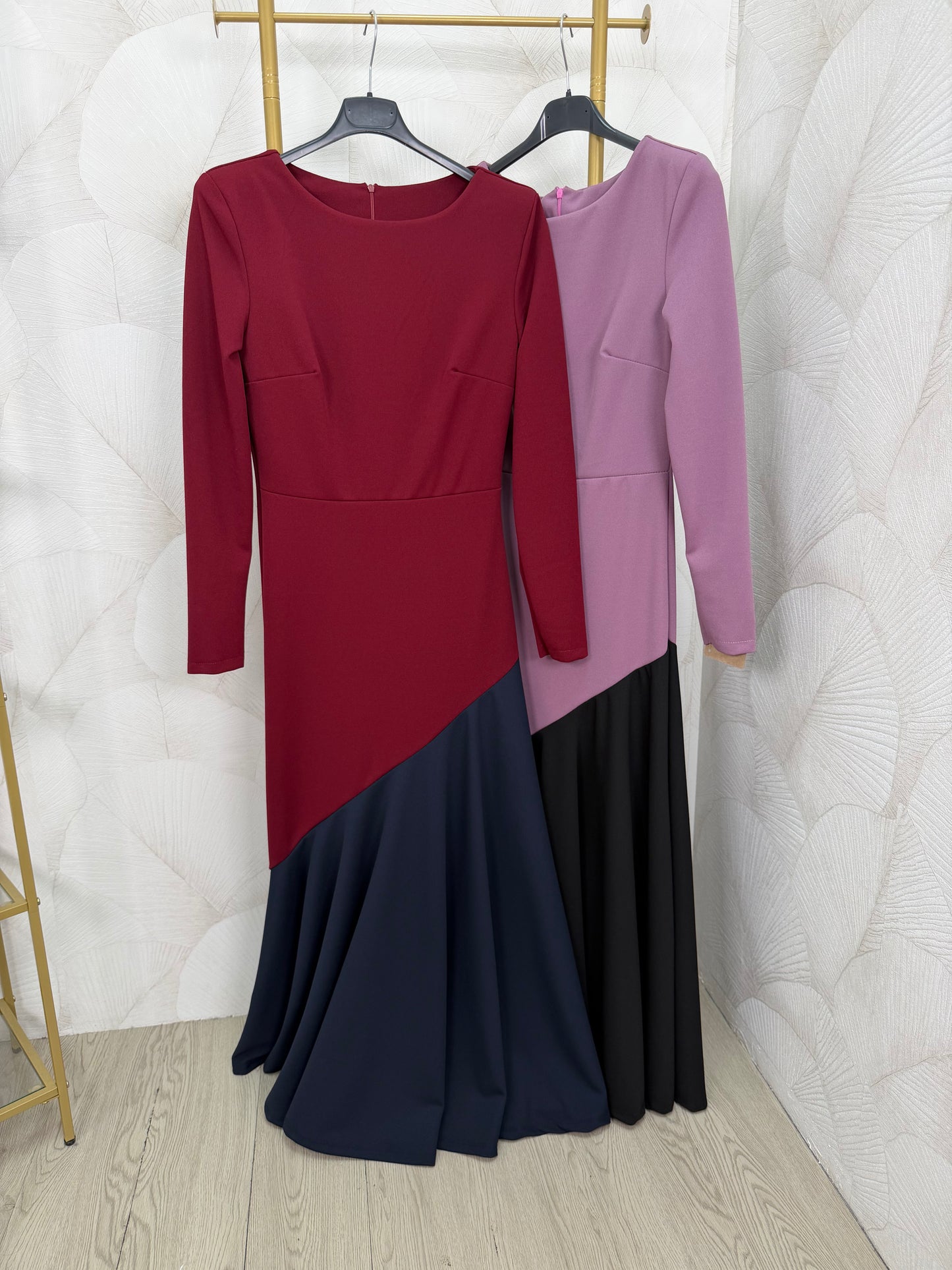 VESTIDO COMBINADO VUELO
