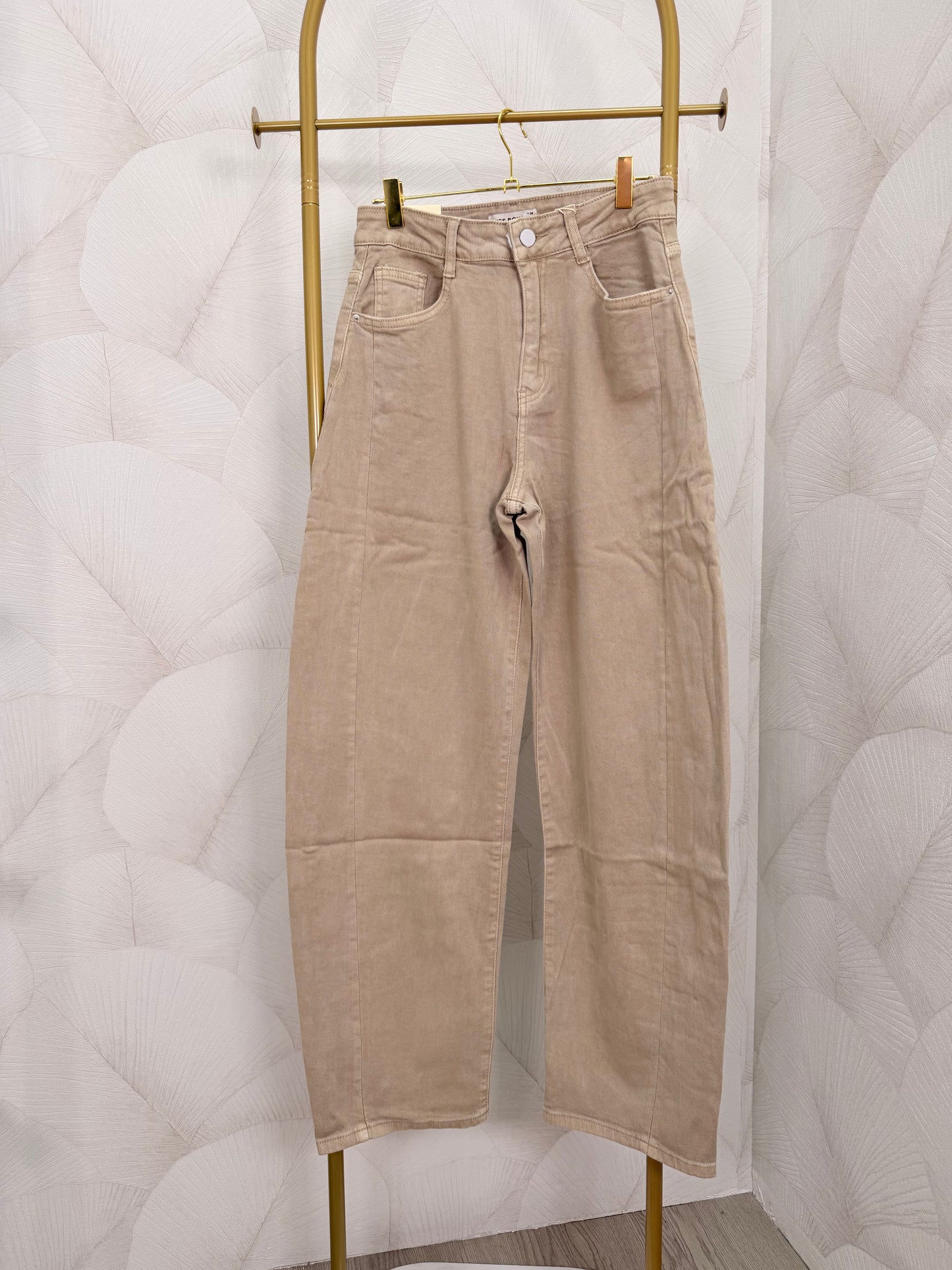 PANTALÓN VAQUERO BEIGE