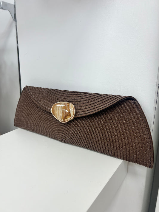 BOLSO RAFIA PIEDRA