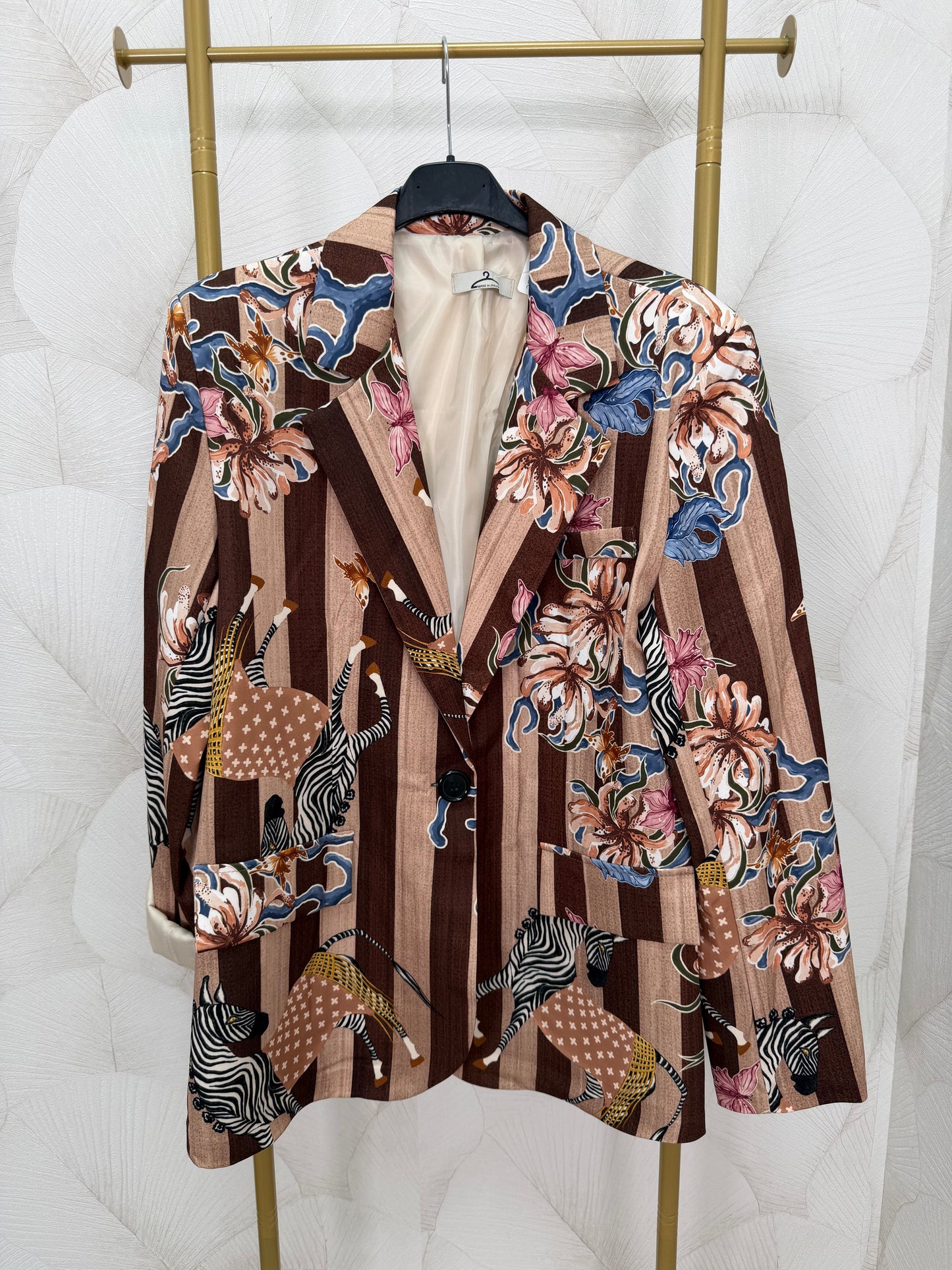 BLAZER ESTAMPADA