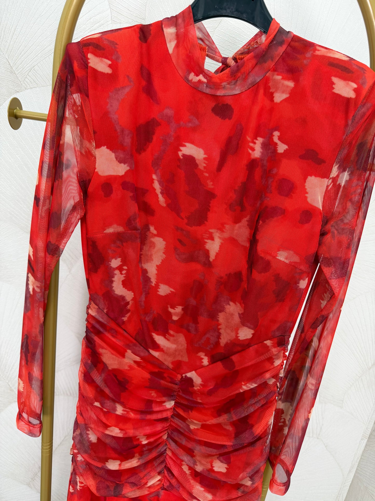 VESTIDO TUL ESTAMPADO
